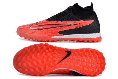 Nike Phantom GX Elite DF Link TF Artificial Turf Soccer Shoes - Red/Black/White