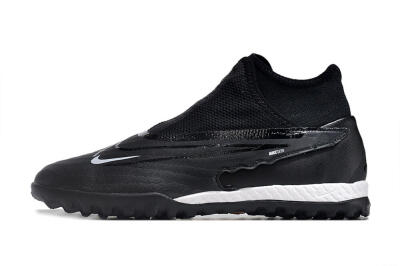 Nike Phantom GX Elite DF Link TF Artificial Turf Soccer Shoes - Black/Grey/White