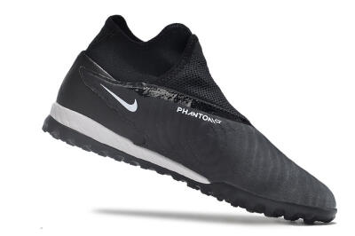 Nike Phantom GX Elite DF Link TF Artificial Turf Soccer Shoes - Black/Grey/White