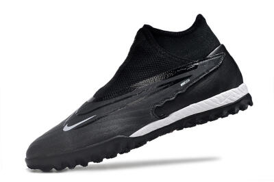 Nike Phantom GX Elite DF Link TF Artificial Turf Soccer Shoes - Black/Grey/White