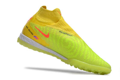Nike Phantom GX Elite DF Link TF Artificial Turf Soccer Shoes - Yellow/Black/Red