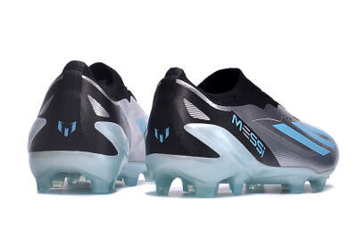 Adidas X Crazyfast+ FG Firm Ground Soccer Cleats - Silver/Blue/Black