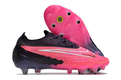 Nike Phantom GX Elite Link Pro SG Soft Ground Soccer Cleats - Pink/White/Black