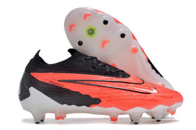 Nike Phantom GX Elite Link Pro SG Soft Ground Soccer Cleats - Red/White/Black