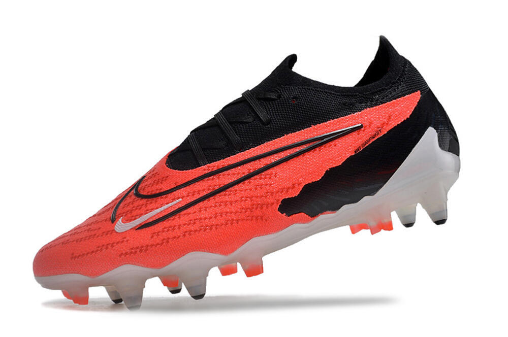 Nike Phantom GX Elite Link Pro SG Soft Ground Soccer Cleats - Red/White/Black 5