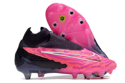 Nike Phantom GX Elite Link Pro SG Soft Ground Soccer Cleats - Pink/White/Black