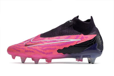 Nike Phantom GX Elite Link Pro SG Soft Ground Soccer Cleats - Pink/White/Black