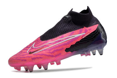 Nike Phantom GX Elite Link Pro SG Soft Ground Soccer Cleats - Pink/White/Black
