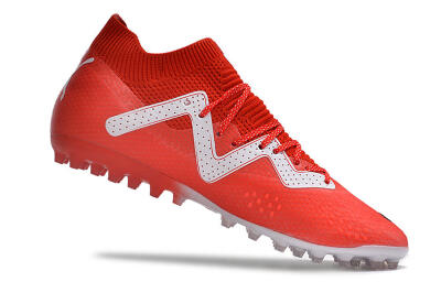 Puma Future Ultimate MG Multi Ground Soccer Cleats - Red/White/Black