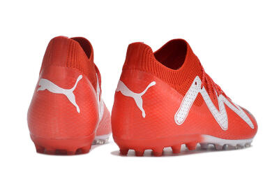 Puma Future Ultimate MG Multi Ground Soccer Cleats - Red/White/Black