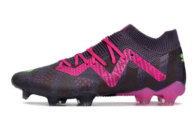 Puma Future Ultimate FG Firm Ground Soccer Cleats - Purple/Pink/Green