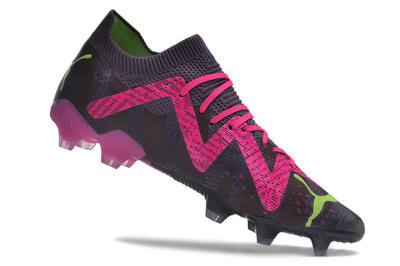 Puma Future Ultimate FG Firm Ground Soccer Cleats - Purple/Pink/Green