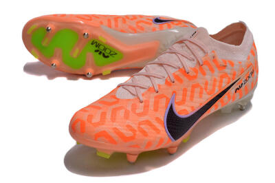 Nike Air Zoom Mercurial Vapor 15 Elite SG Soft Ground Soccer Cleats - Orange/Pink/Black/Purple