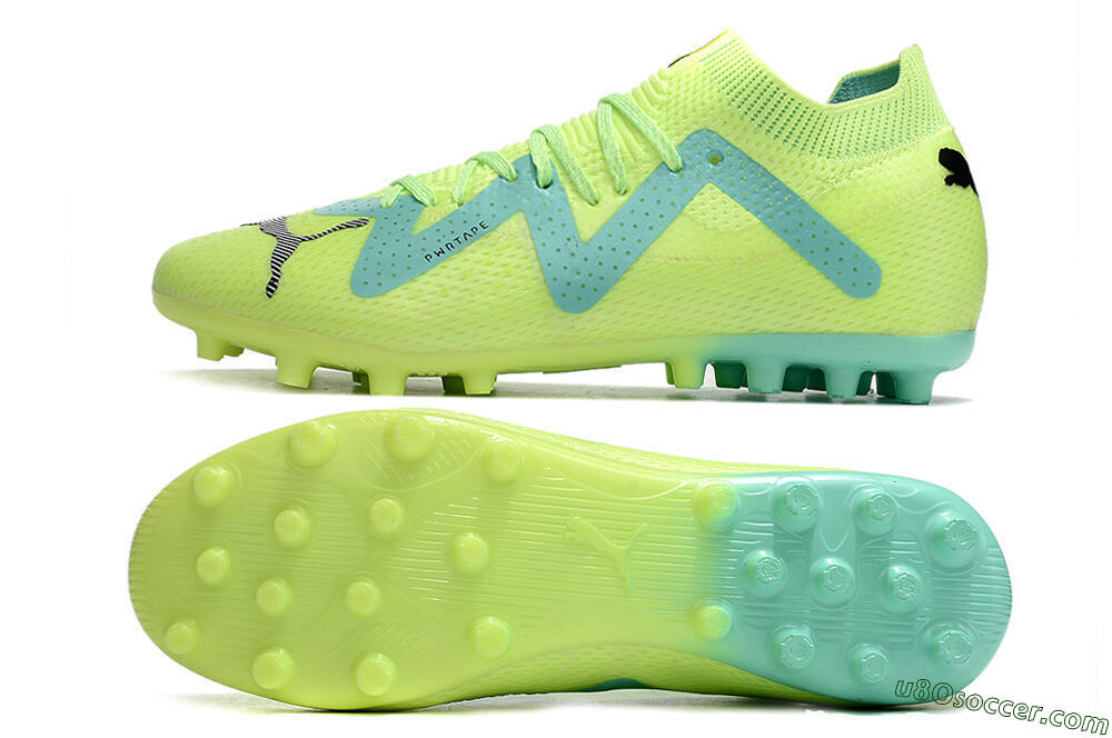 Puma Future Ultimate MG Multi Ground Soccer Cleats - Yellow/Blue 0