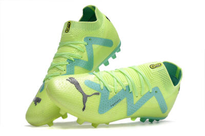 Puma Future Ultimate MG Multi Ground Soccer Cleats - Yellow/Blue