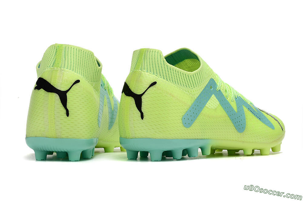 Puma Future Ultimate MG Multi Ground Soccer Cleats - Yellow/Blue 9