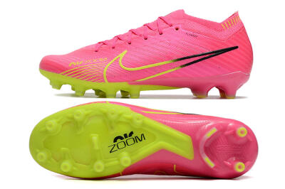 Nike Air Zoom Mercurial Vapor 15 Elite FG Firm Ground Soccer Cleats - Red/Yellow/Black