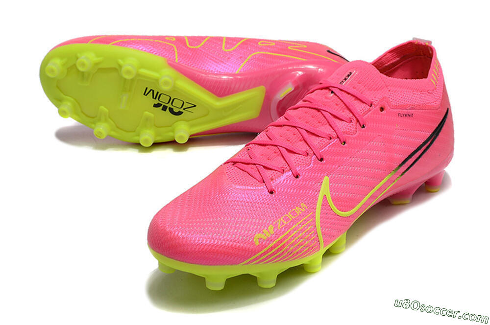 Nike Air Zoom Mercurial Vapor 15 Elite FG Firm Ground Soccer Cleats - Red/Yellow/Black 3