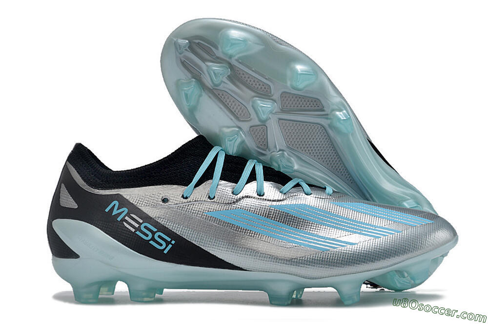 Adidas X Speedportal .1 2022 World Cup Boots FG Firm Ground Soccer Cleats - Silver/Blue/Black 1