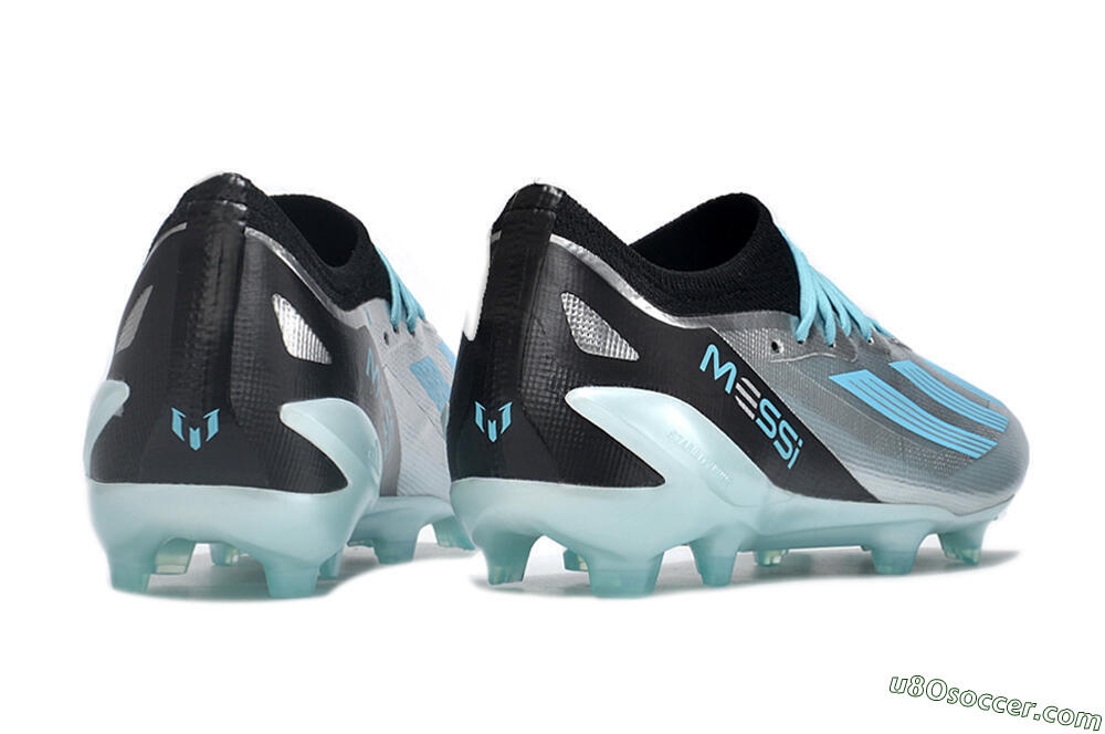 Adidas X Speedportal .1 2022 World Cup Boots FG Firm Ground Soccer Cleats - Silver/Blue/Black 6