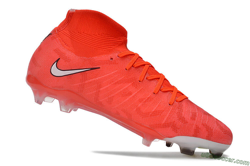 Nike Phantom Luna Elite FG Firm Ground Soccer Cleats - Pink/White/Black 4