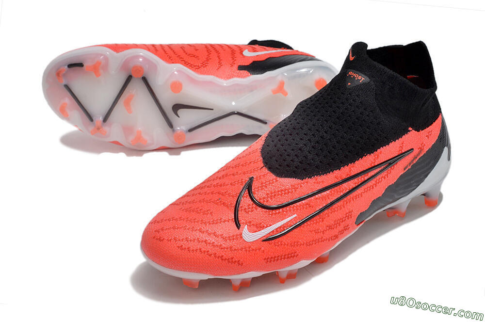 Nike Phantom GX Elite FG Firm Ground Soccer Cleats - Red/Black/White 3