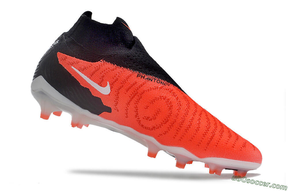 Nike Phantom GX Elite FG Firm Ground Soccer Cleats - Red/Black/White 4