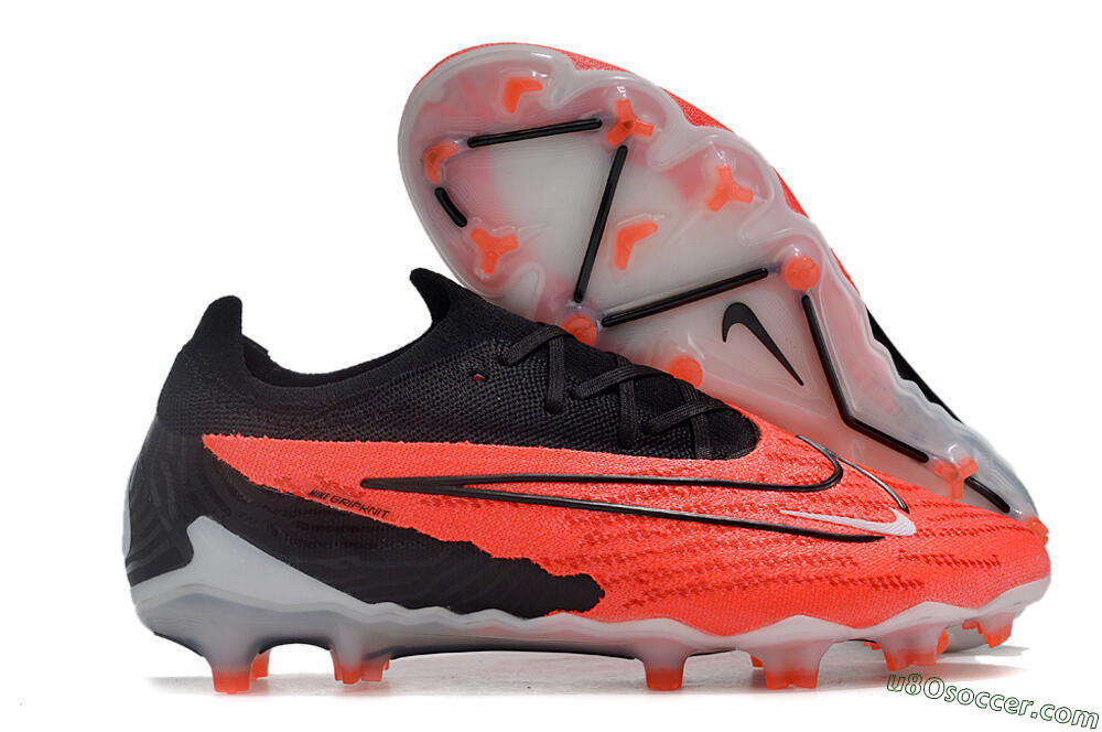 Nike Phantom GX Elite FG Firm Ground Soccer Cleats - Red/Black/White 1