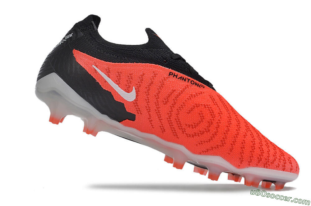 Nike Phantom GX Elite FG Firm Ground Soccer Cleats - Red/Black/White 4