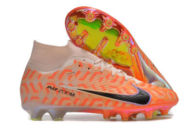 Nike Air Zoom Mercurial Superfly 9 Elite AG Artificial Grass Soccer Cleats - Pink/Black/Purple