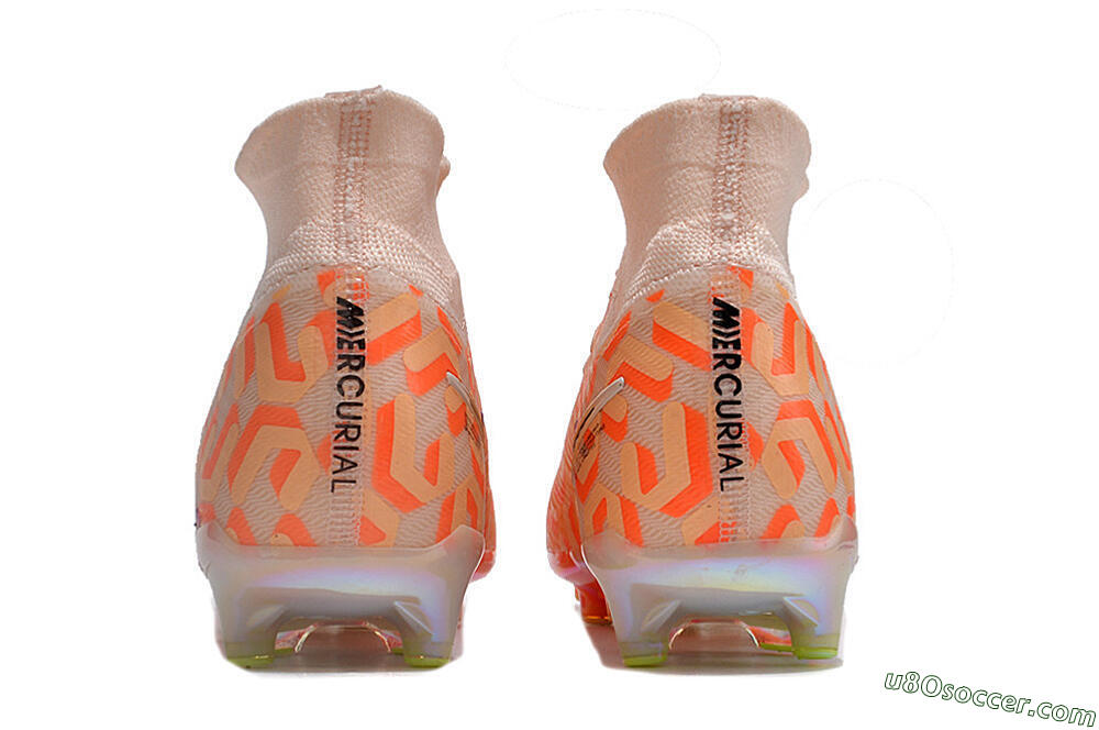 Nike Air Zoom Mercurial Superfly 9 Elite AG Artificial Grass Soccer Cleats - Pink/Black/Purple 4