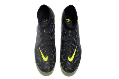 Nike Phantom Luna Elite FG Firm Ground Soccer Cleats - Black/Yellow/Pink