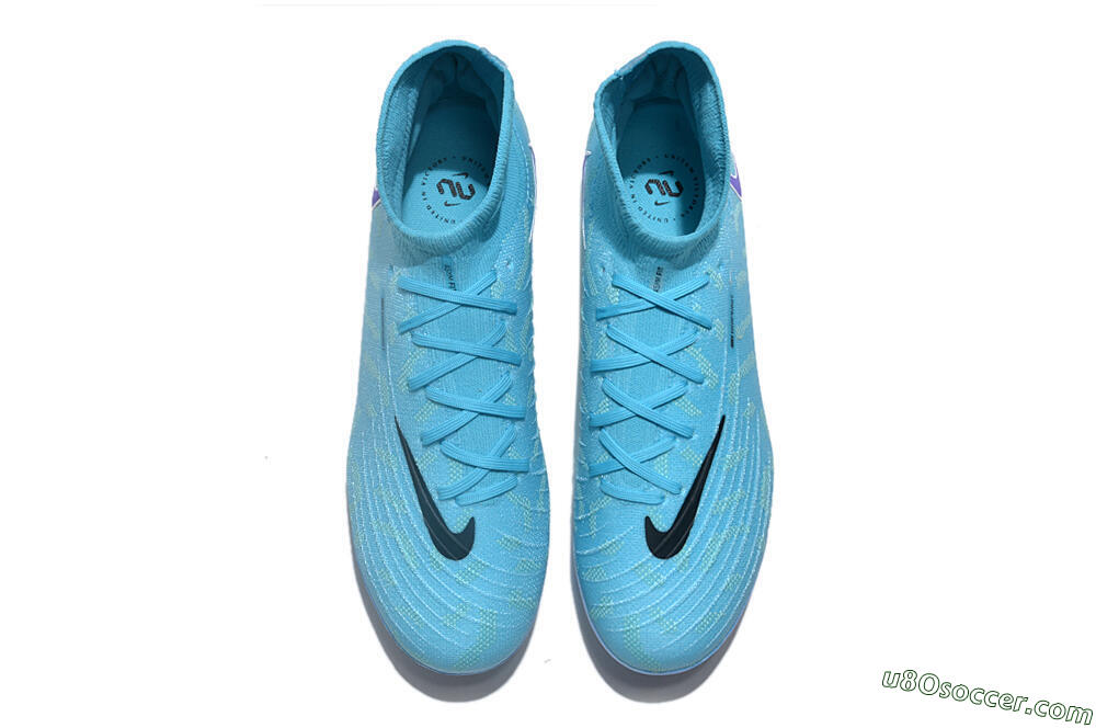 Nike Phantom Luna Elite FG Firm Ground Soccer Cleats - Blue/Purple/White 4