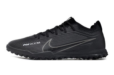Nike Air Zoom Mercurial Vapor 15 Pro TF Artificial Turf Soccer Shoes - Black/White/Yellow