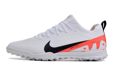 Nike Air Zoom Mercurial Vapor 15 Pro TF Artificial Turf Soccer Shoes - White/Black/Red