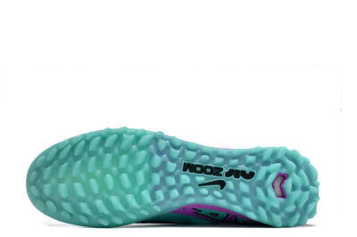 Nike Air Zoom Mercurial Superfly 9 Elite TF Artificial Turf Soccer Shoes - Blue/Black/Purple