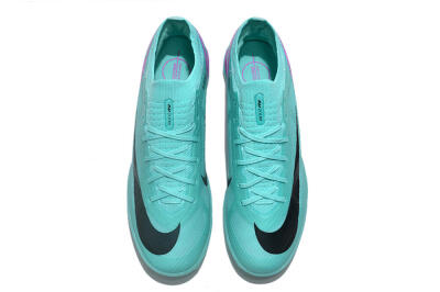 Nike Air Zoom Mercurial Vapor 15 Elite TF Artificial Turf Soccer Shoes - Blue/Black/Purple