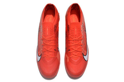 Nike Air Zoom Mercurial Vapor 15 Elite TF Artificial Turf Soccer Shoes - Red/White/Black