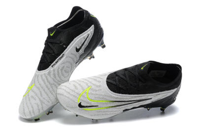 Nike Phantom GX Elite FG Firm Ground Soccer Cleats - Grey/Black/Yellow