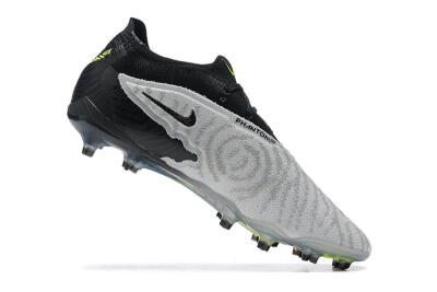 Nike Phantom GX Elite FG Firm Ground Soccer Cleats - Grey/Black/Yellow