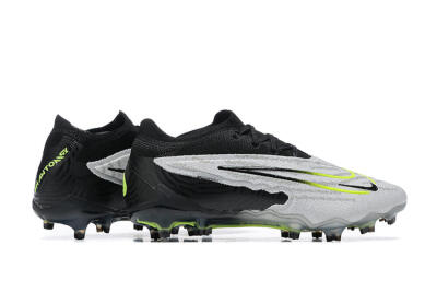 Nike Phantom GX Elite FG Firm Ground Soccer Cleats - Grey/Black/Yellow