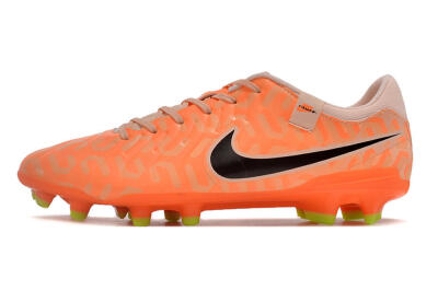 Nike Tiempo Legend 10 Academy FG Firm Ground Soccer Cleats - Pink/Black/Orange