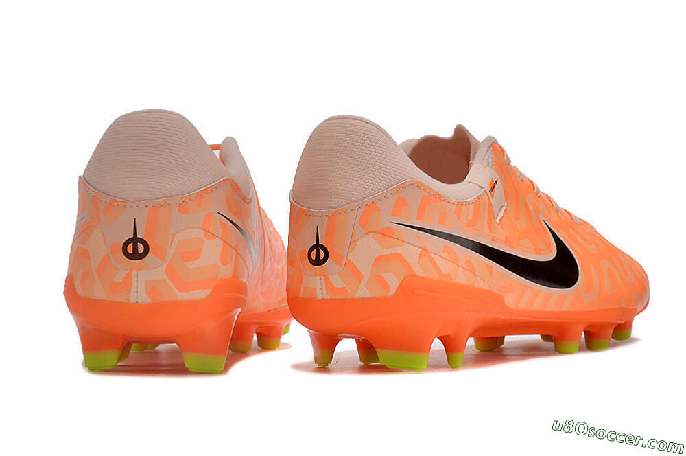 Nike Tiempo Legend 10 Academy FG Firm Ground Soccer Cleats - Pink/Black/Orange 6
