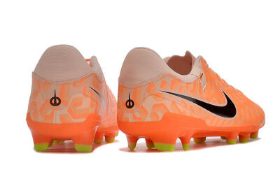 Nike Tiempo Legend 10 Academy FG Firm Ground Soccer Cleats - Pink/Black/Orange