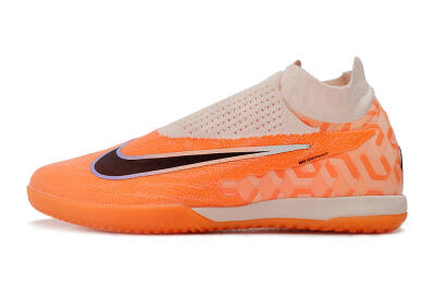 Nike Phantom GX Elite DF IC Indoor & Futsal Soccer Shoes - Pink/Black/Purple