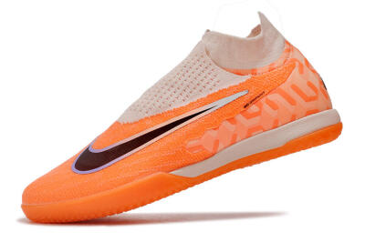 Nike Phantom GX Elite DF IC Indoor & Futsal Soccer Shoes - Pink/Black/Purple