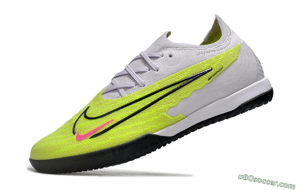 Nike Phantom GX Elite IC Indoor & Futsal Soccer Shoes - Yellow/Grey/Red/Black 5