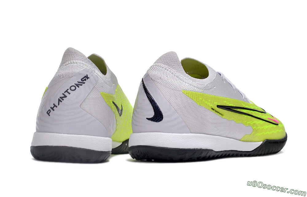 Nike Phantom GX Elite IC Indoor & Futsal Soccer Shoes - Yellow/Grey/Red/Black 6