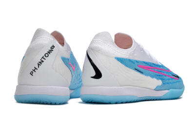 Nike Phantom GX Elite IC Indoor & Futsal Soccer Shoes - Blue/White/Pink
