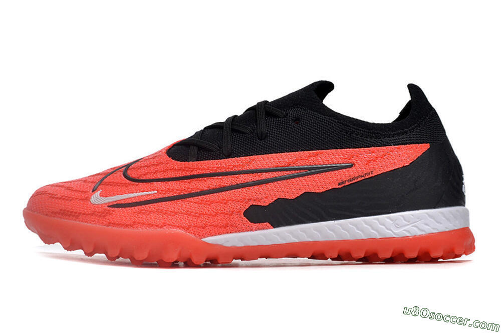 Nike Phantom GX Elite TF Artificial Turf Soccer Shoes - Red/Black/White 2
